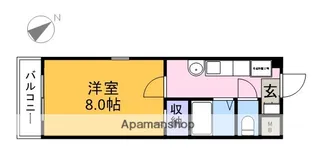 シンフォニー東新町【3階】の間取り