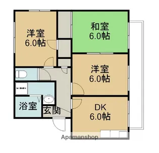 コンフォート【1階】の間取り
