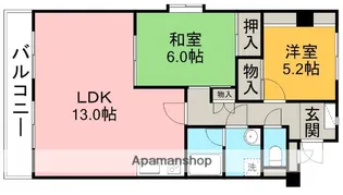 愛知県小牧市中央4丁目【マンション】の間取り