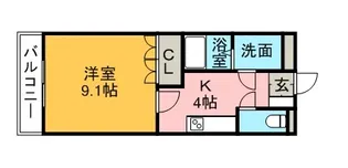 ダイヤモンドヒルズ【1階】の間取り