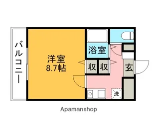 さくら館【1階】の間取り