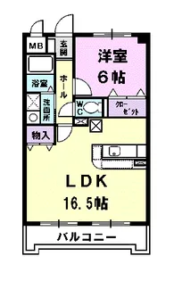 フォルシュ22【1階】の間取り