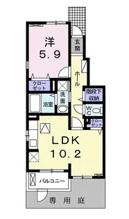 FRAISE【1階】の間取り