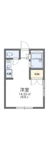レオパレス藤宮【101号室】の間取り
