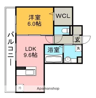 かきの木ガーデン【2階】の間取り