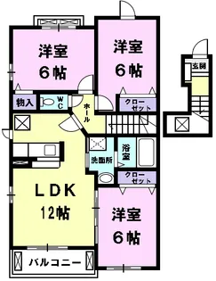 ファータル・K【2階】の間取り