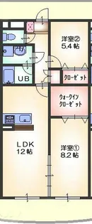 レジデンスマーサ【302号室】の間取り