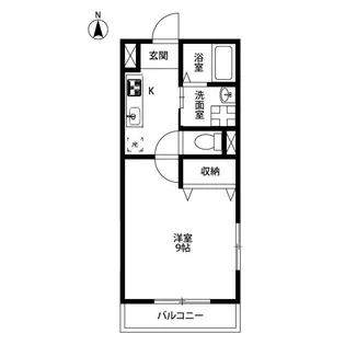 アンプルール リーブル プロパティ【1階】の間取り