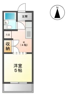 エルタウン中畑(L TOWN中畑)【00101号室】の間取り