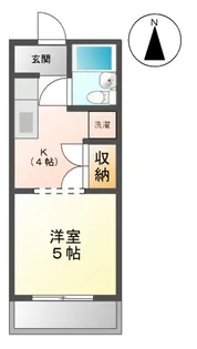 エルタウン中畑(L TOWN中畑)【00203号室】の間取り
