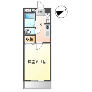 ディアレスト(DEAREST)【2階】の間取り