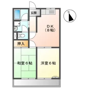 ステージハッピーライフ(STAGE HAPPY LIFE)【2階】の間取り