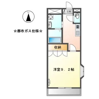 フォレストコート【2階】の間取り