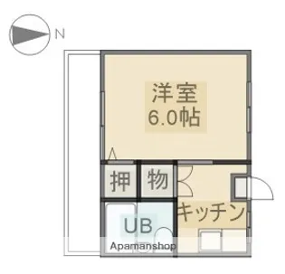 マルエ荘【2階】の間取り