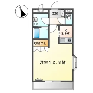 ペイザージュ【2階】の間取り