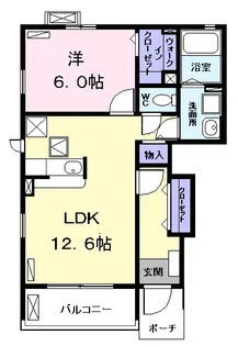 CUORE【1階】の間取り