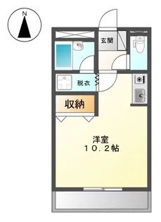エスポワール小川【00301号室】の間取り
