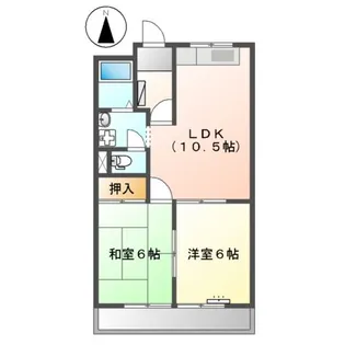 グランドシェイプ【3階】の間取り