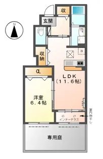 ビアンカ(BIANCA)【1階】の間取り