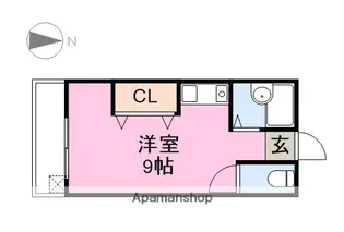 コーポ松尾【2階】の間取り