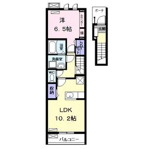 Bellezza【2階】の間取り