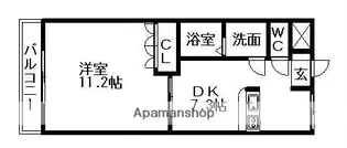 ラマージュ【1階】の間取り