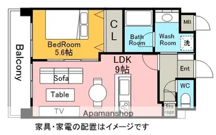 プリミエート【2階】の間取り