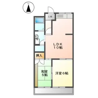 サニーメゾンT【2階】の間取り