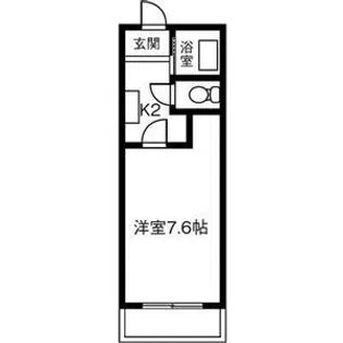 ANGEL FEATHER【1階】の間取り