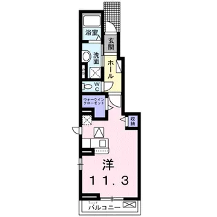 H・U・Harmonie【1階】の間取り
