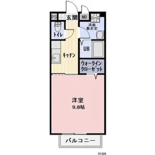 エミールⅡ【1階】の間取り