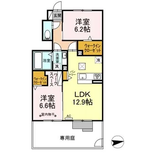 FORTUNEII(フォーチュン ツー)【1階】の間取り