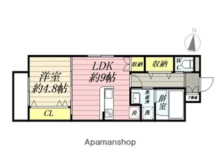 LA・LA【2階】の間取り