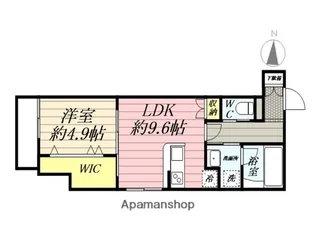 LA・LA【2階】の間取り