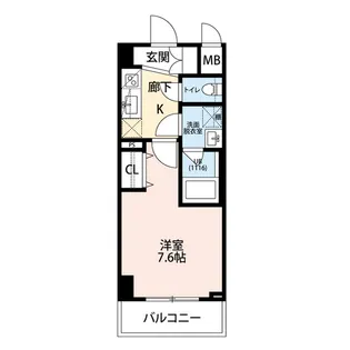 K Smart小牧【6階】の間取り