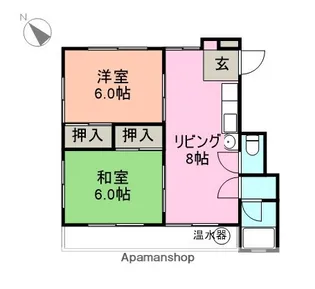 林ビル【4階】の間取り