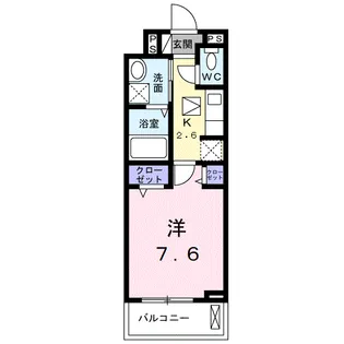 ヒカルサ 小牧田県ウエスト【1階】の間取り
