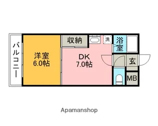 スペース小牧【1階】の間取り