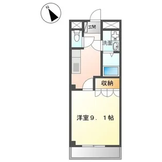 サンフォレスト KN【2階】の間取り