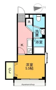 パークハウスタカシ【1階】の間取り