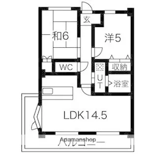 愛知県日進市香久山2丁目【マンション】の間取り