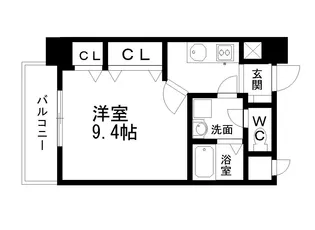 グレイスあらかわ【4階】の間取り