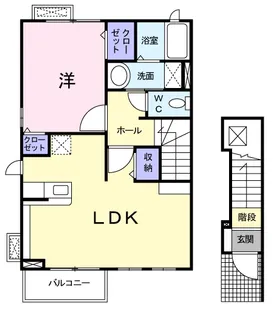 サンリット ガーデン【2階】の間取り