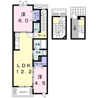 グラン・コーバイ【3階】の間取り