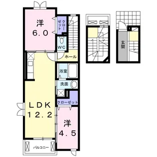 グラン・コーバイ【3階】の間取り