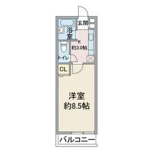 清和コモンズ【1階】の間取り