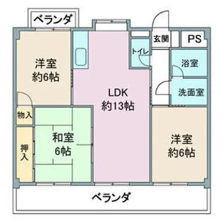 第2横吹小菅ビル【103号室】の間取り