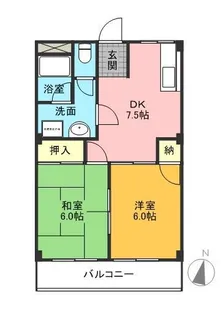 アーバンライフ【3階】の間取り