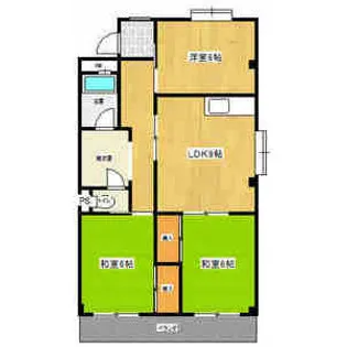 ルミナス87【301号室】の間取り