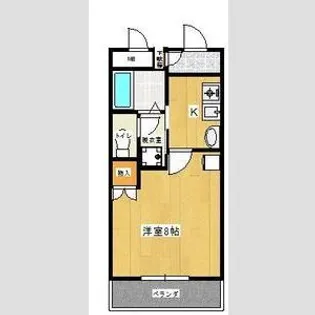 セレッソⅢ【1階】の間取り